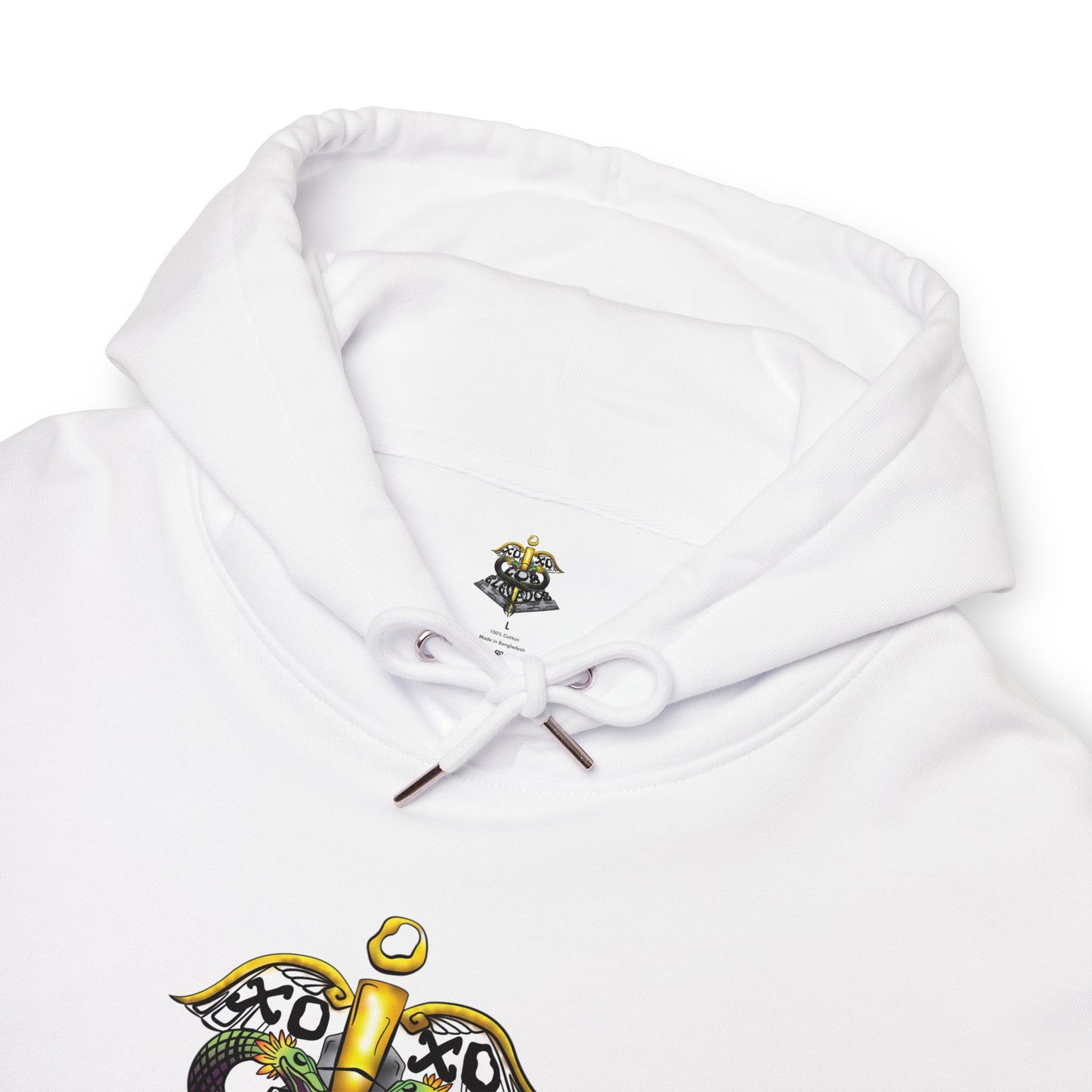 Como La Floor Los Elevados Hoodie — Streetwear Pullover with Sleeve Logo