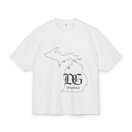 Michigan Outline with 'DG' Logo & DG313 Back Print