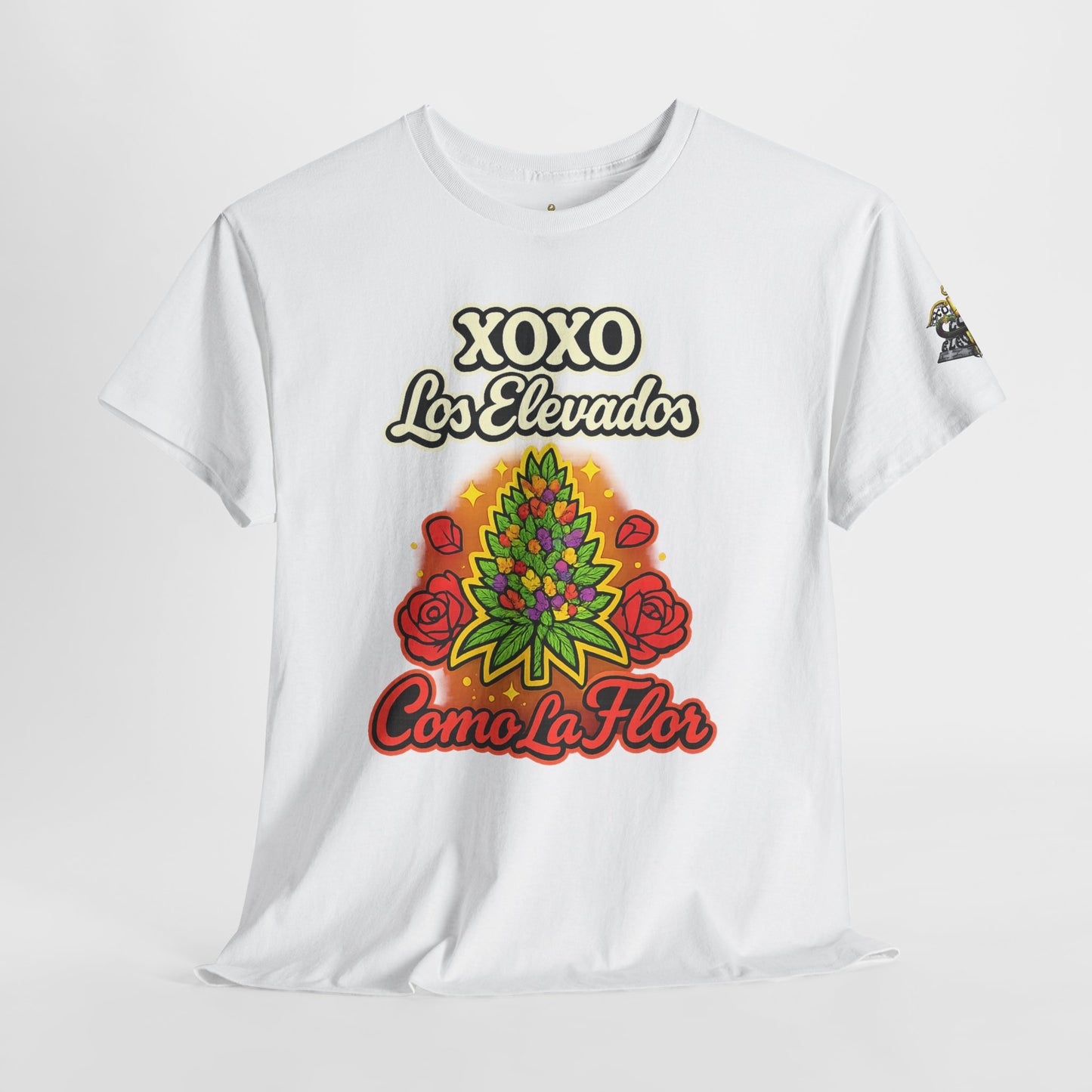 Como La Floor XoXo Los Elevados Unisex Heavy Cotton Tee