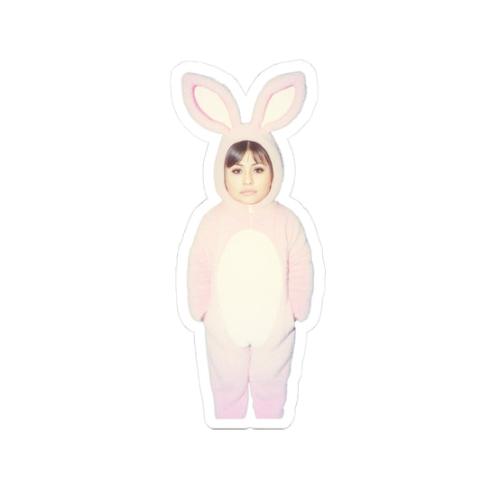 I GOT DEALS! Bunny  — Coatlicue in Pink Bunny Costume Kiss-Cut Sticker