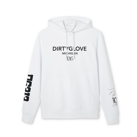 Copy of Dirty Glove Michigan Hoodie — Streetwear Pullover with Sleeve Logo