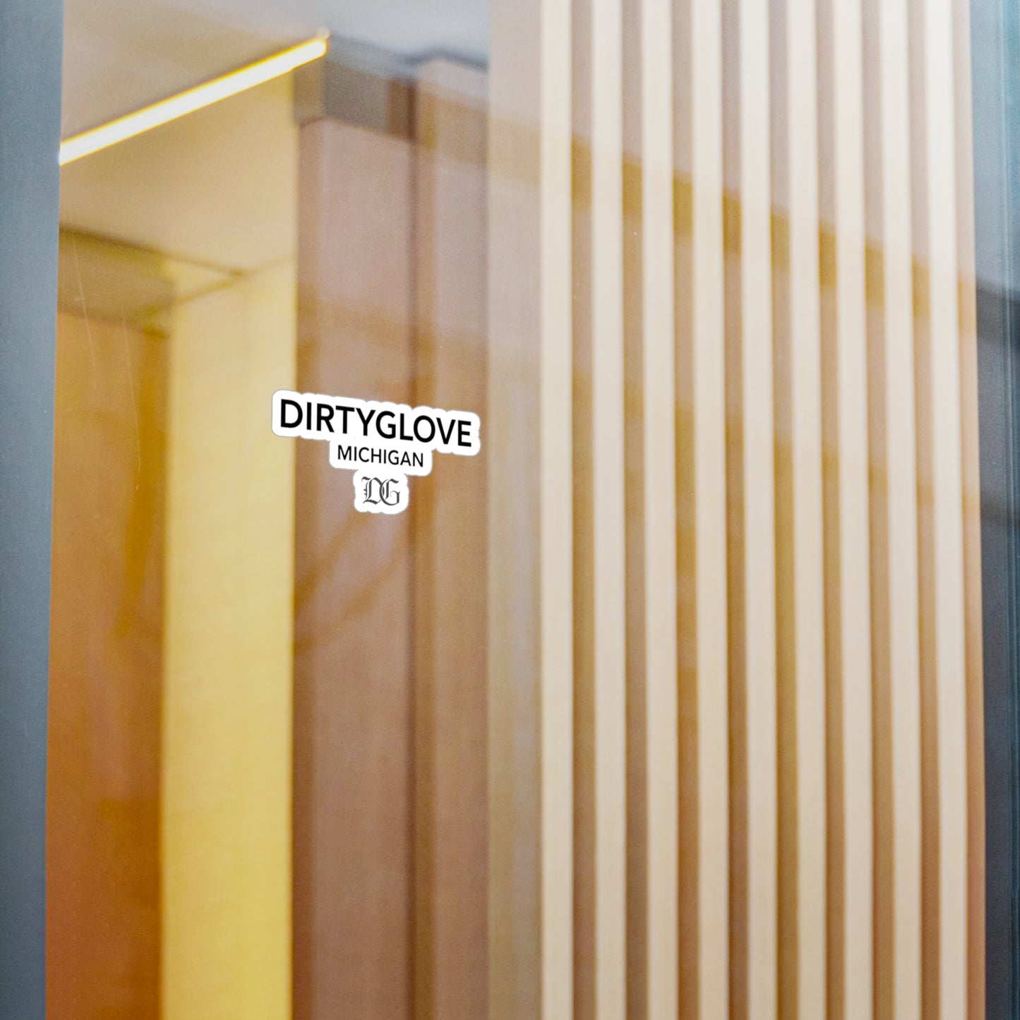 DirtyGloveCJay Michigan-Cut Vinyl Decals