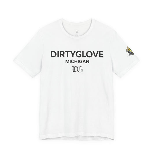 DG313 White Unisex Jersey Short Sleeve Tee