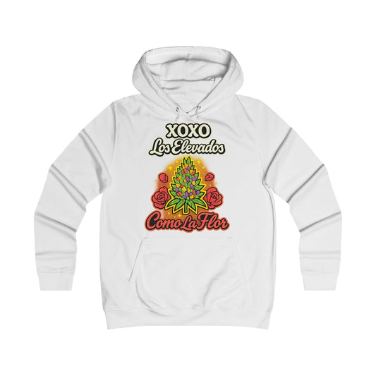 Hoodie — XOXO Los Elevados "Como la Flor" Floral Graphic