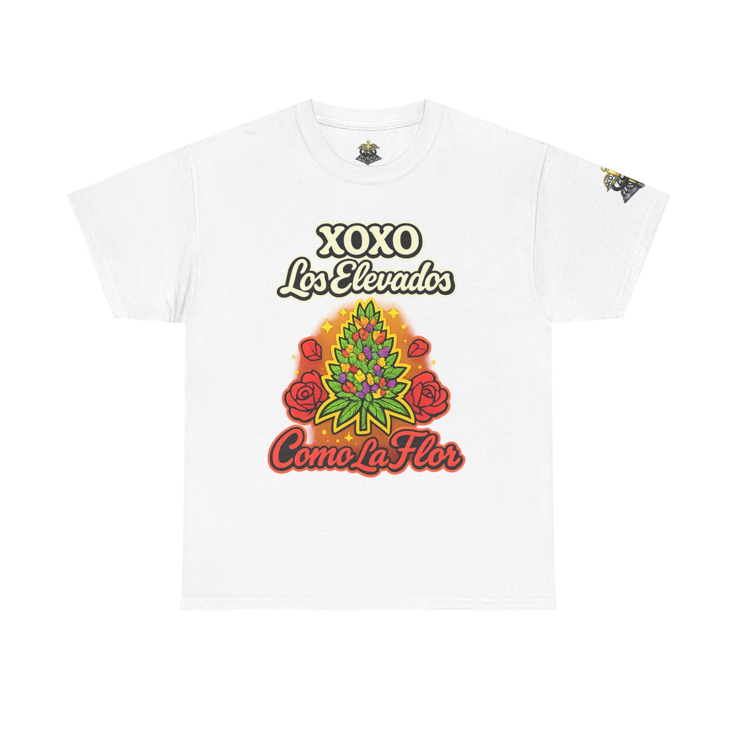 Como La Floor XoXo Los Elevados Unisex Heavy Cotton Tee