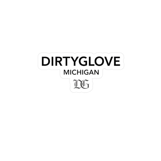 DirtyGloveCJay Michigan-Cut Vinyl Decals