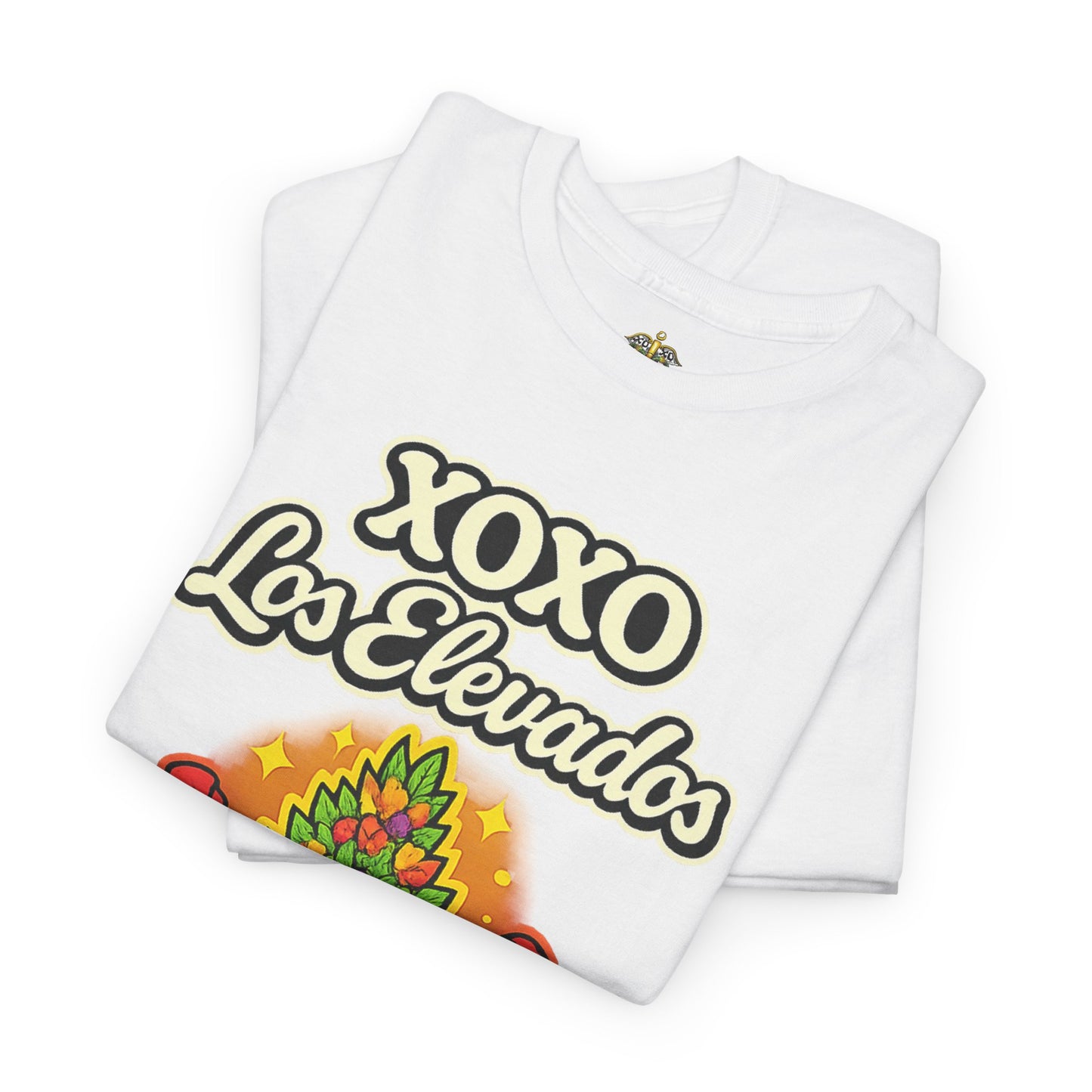 Como La Floor XoXo Los Elevados Unisex Heavy Cotton Tee